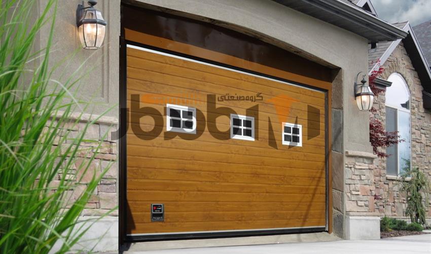 درب اتوماتیک کرکره ای با موتور زیر سقفی (پارکینگی)